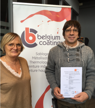 EN 1090 CONFORMITEITSVERKLARING VOOR BELGIUM COATINGS