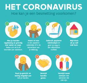 Informatie over bedrijfsmaatregelen ten tijde van de corona-epidemie