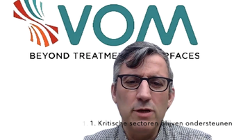 Voorzitter VOM deelt zijn bekommernis met de leden Voorzitter VOM deelt zijn bekommernis met de leden