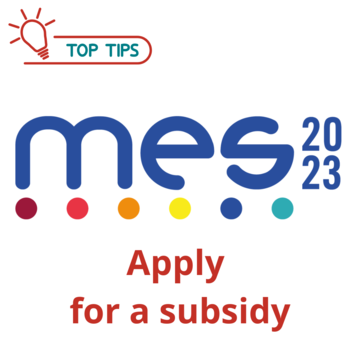 Bonne nouvelle ! Profitez d'une aide financière pour la participation au MES 2023