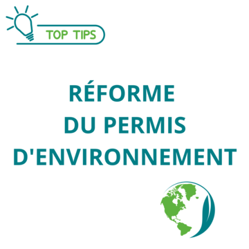 Réforme du permis environnement - Feedback de la table ronde organisée par l'UWE ce 14 juin