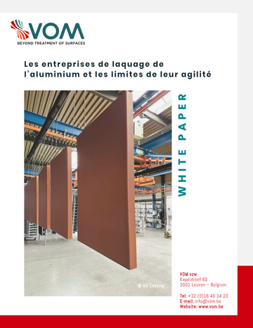 WHITE-PAPER-Les entreprises de laquage aluminium et les limites de leur agilité WHITE-PAPER-Les entreprises de laquage aluminium et les limites de leur agilité